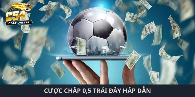 Cược chấp 0,5 trái đầy hấp dẫn