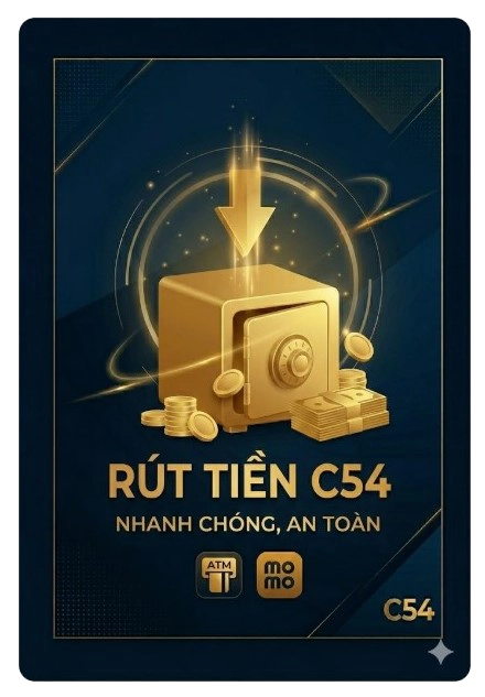 Hướng dẫn rút tiền c54